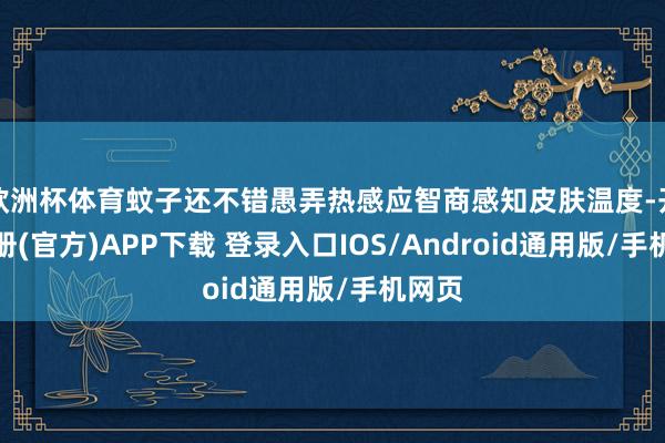 欧洲杯体育蚊子还不错愚弄热感应智商感知皮肤温度-开云注册(官方)APP下载 登录入口IOS/Android通用版/手机网页